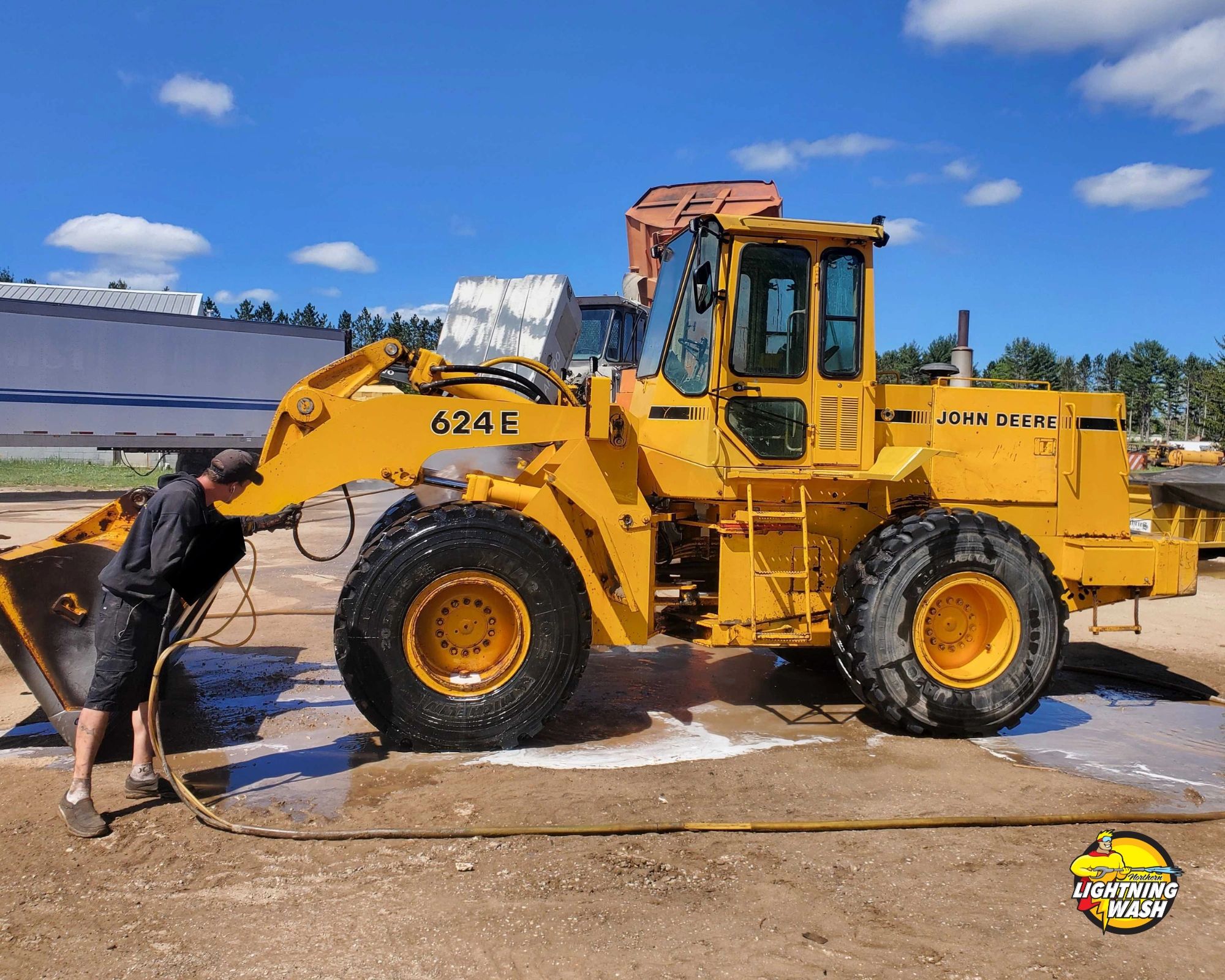 Equipment Degreasing Northern Lightning Wash LLC